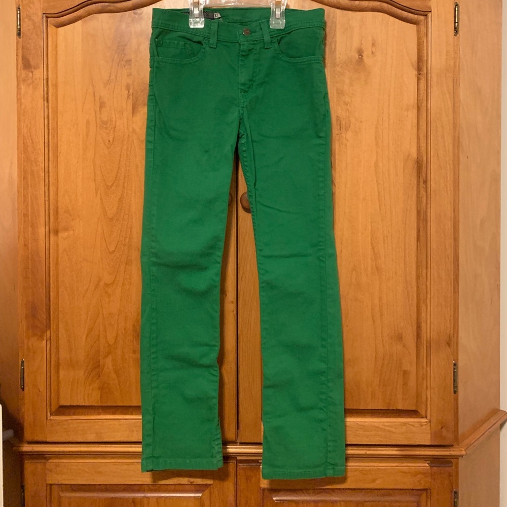 Green Current girls size 12 jeans